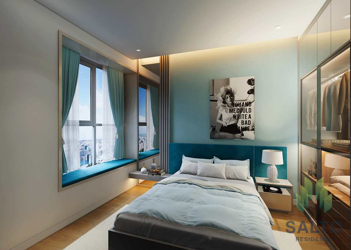 Scan 360 Nhà Mẫu Salto Residence 2 Phòng Ngủ 