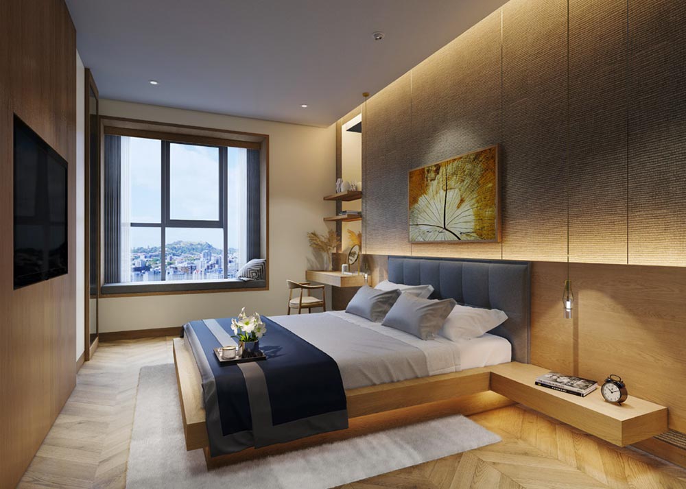 Căn hộ 3 phòng ngủ